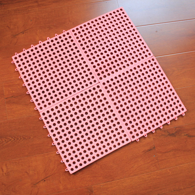 耐久力のある接続の床のマットの浴室の反スキッドの床のマット30×30cm
